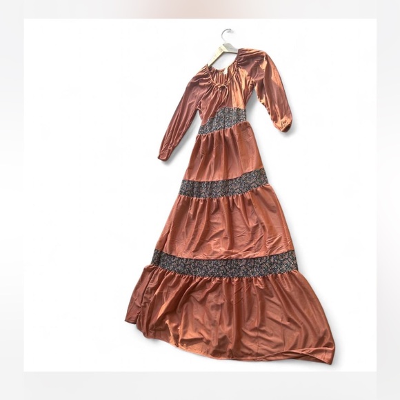 Vintage Gunne Sax Style Prairie 1970s Dress Woman’s S/M - Picture 1 of 8